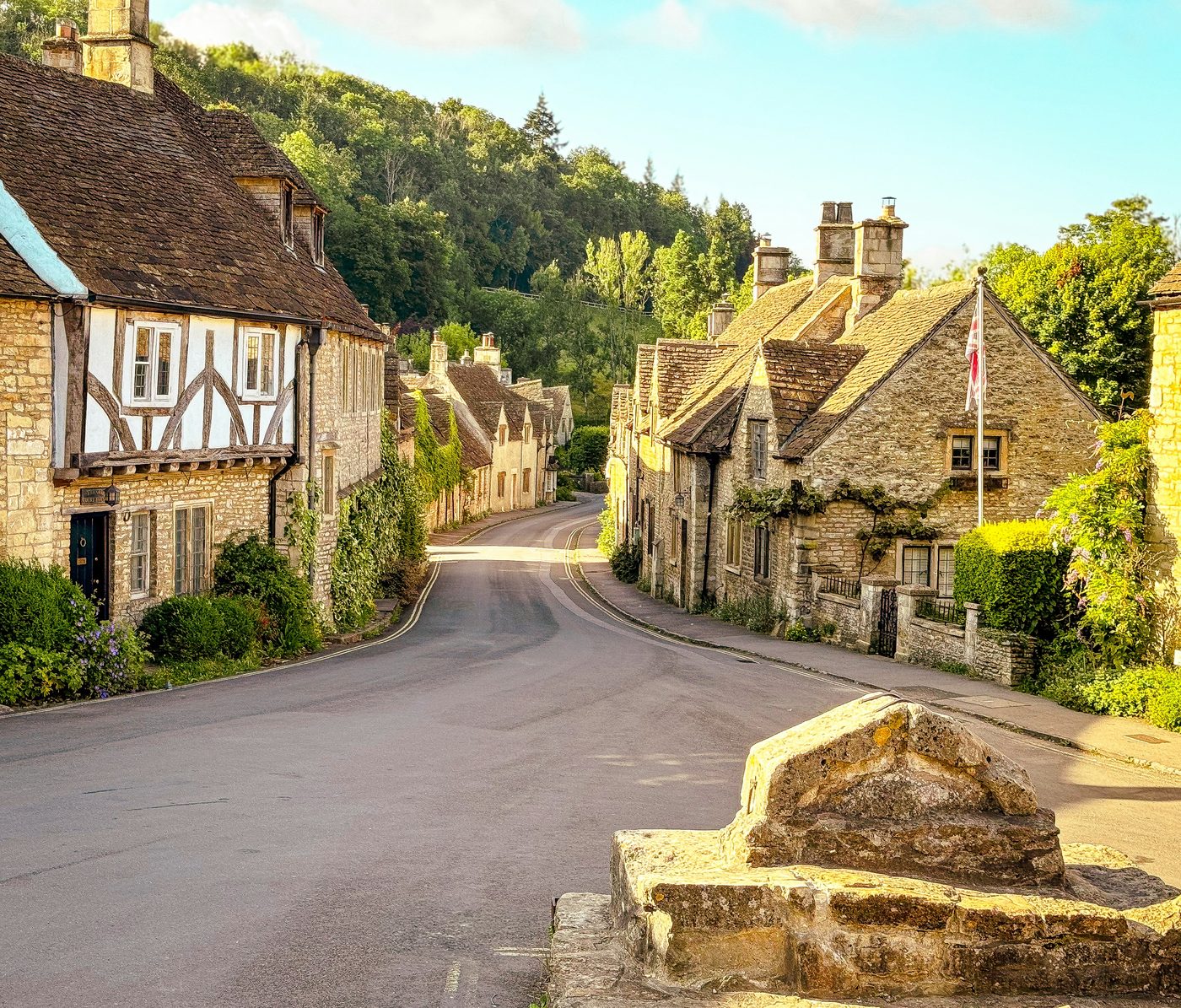 Castle Combe village